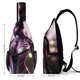 thumbnail image 2 of Gwen, Mujer Araña Riñonera Bandolera con Estampado Integral para Hombres y Mujeres, Bolso Cruzado Gráfico de Tendencia, Mochila de Hombro Streetwear para Ciclismo y Deportes, Riñonera Versátil Casual, 2 of 6