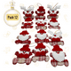 thumbnail image 1 of Pack 12 Adornos Surtidos Para Árbol De Navidad Decoración Navidad 2025, 1 of 6
