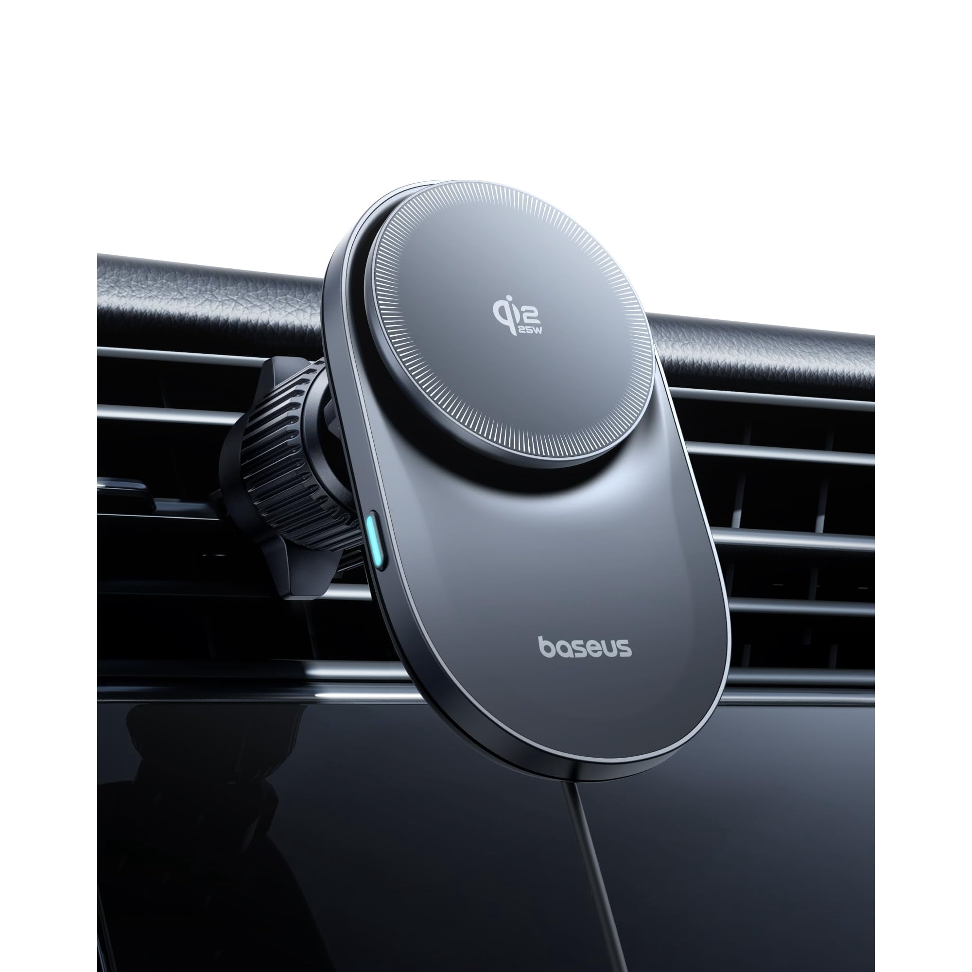 Baseus Soporte Cargador Inalámbrico Qi2.2 25w Magsafe Para Auto