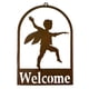 thumbnail image 1 of Señal De Bienvenida De Hierro Para Puerta, Para Entrada, Cafetería, Decoración Al Aire Libre, 1 of 5