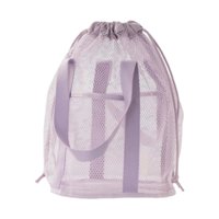Bothyi - Bolsa De Ducha De Malla, Práctica Y Portátil, Ideal Para Camping, Playa, Color Morado