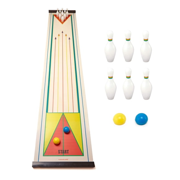 Juego de mesa Kikkerland Mini Bowling Family Fun