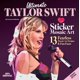 thumbnail image 1 of Libro de Pegatinas Diseño Originales Mosaico Artístico Definitivo de Taylor Swift, 1 of 1