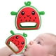 thumbnail image 1 of Fruit Baby Teether,Baby Teething Toys Silicone Teether Toy For Infants 3+ Months, Never Drop Baby Mitten Teether For Soothing Teething Pain Relief, Baby Chew Toys For Sucking Needs, BPA Free, 1 of 5