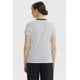 thumbnail image 3 of Polera Mujer Abotonado Falso Blanco / Negro, 3 of 4