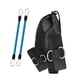 thumbnail image 4 of Bandas de resistencia para entrenamiento de voleibol, ayuda para entrenamiento, entrenador de práctica en solitario, regalos, cinturón de resistencia Azul 60 libras, 4 of 5