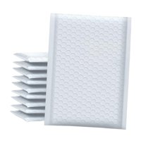 Ioensy - 100 Sobres De Burbujas De 6 Pulgadas X 10,5 Pulgadas, Bolsas De Envío Para Joyería, Suministros De Maquillaje, Color Blanco