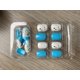 thumbnail image 4 of Uñas Postizas Press-on Cortas Semi Cuadradra 24pc Diseño Azul Blanco Reutilizable, 4 of 9