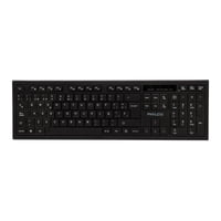 Teclado Inalambrico Estandar Philco Negro