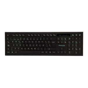 Teclado Inalambrico Estandar Philco Negro