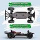 thumbnail image 5 of Camión RC HOBBYPLUS 1/24 2WD 8000KV Sin Escobillas RTR Azul, 5 of 9