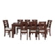 thumbnail image 2 of Juego de Comedor Sevilla 8 Sillas Nogal Mesa Rectangular Madera, 2 of 4