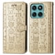 thumbnail image 3 of Funda Cartera FOXDOCK para Motorola Edge 60 , Flip PU con Relieve de Gatos y Perros, Tarjetero y Soporte, 3 of 6