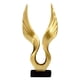 thumbnail image 2 of Estatuilla De La Escultura De La Resina De La Estatua De Las Alas Del águila / Del ángel Para El Ala Del Oro Casero, 2 of 3