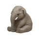 thumbnail image 2 of Figurilla De Elefante Mascota De Té De Arcilla Violeta Hecha A Mano Para Amigos De La Mesa De Té De La Sala De Té, 2 of 5