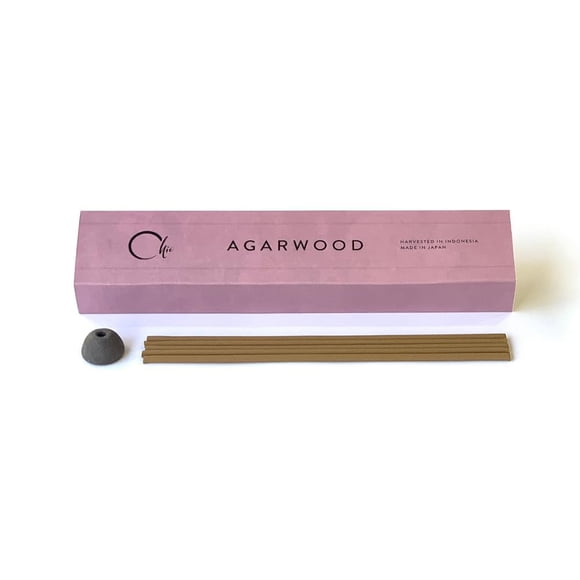 Incienso Nippon Kodo CHIE de Madera de Agar 30 Palitos con Soporte Mini