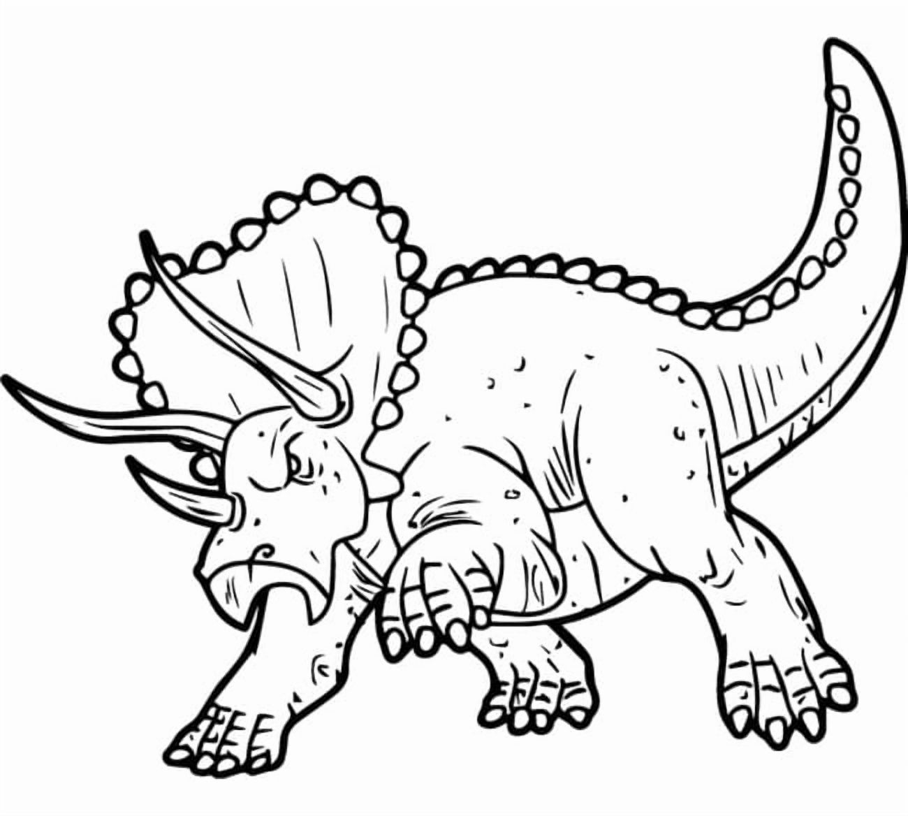 Rienda Libre Graphics - Decomural Triceratops Prehistoric Dinosaur Ws-33635