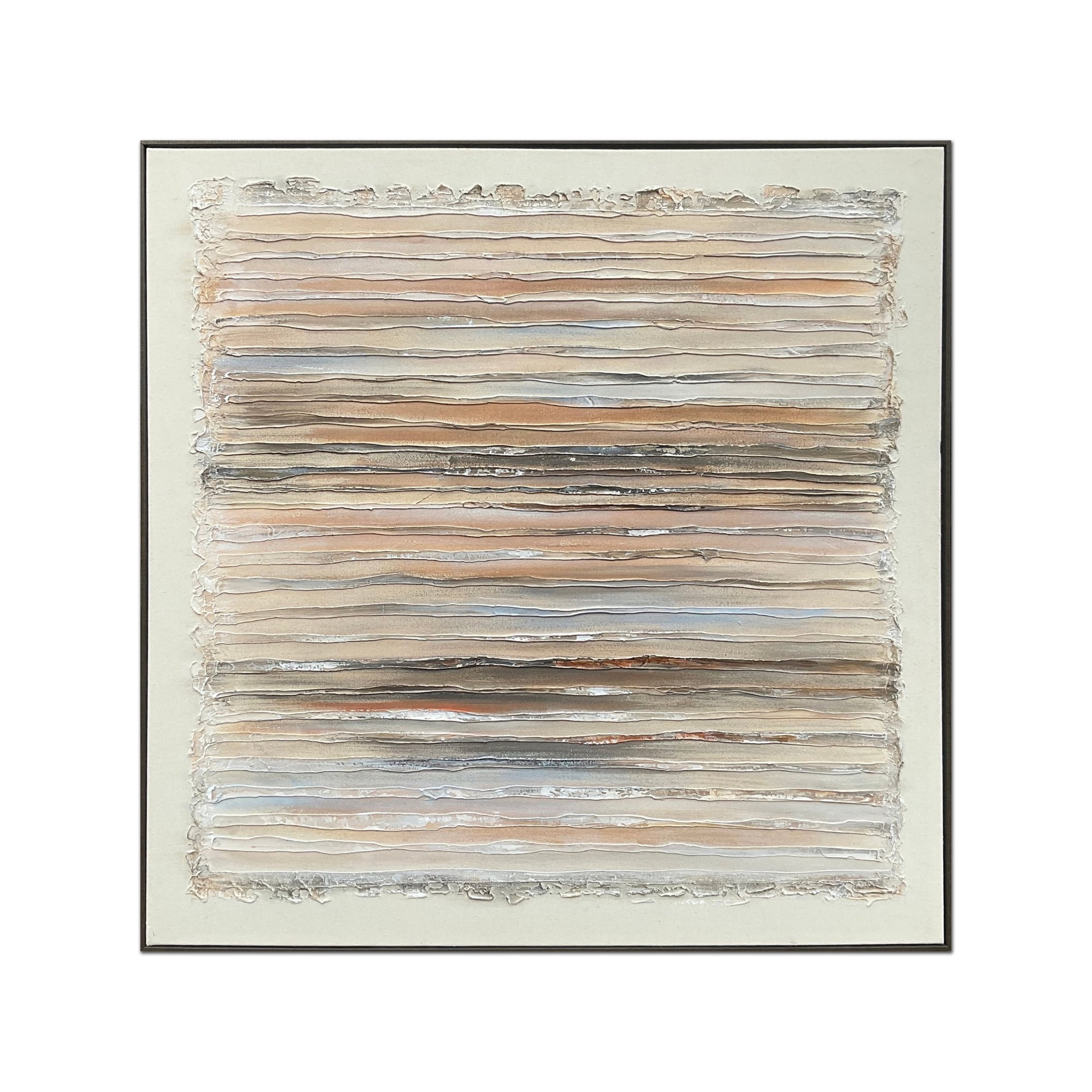 Tribus Del Mundo - Cuadro Abstracto: Sedimento Vivo I