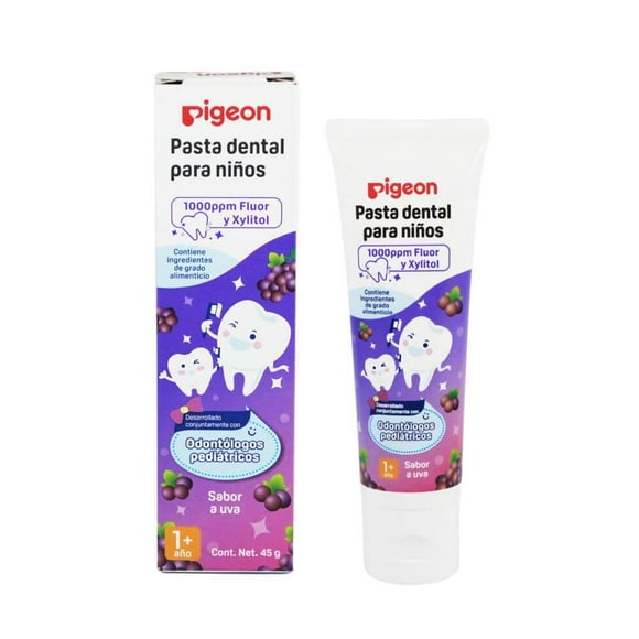 Pasta Dental para Niños Sabor Uva 45 grs.