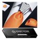 thumbnail image 1 of Corbata Seda Hombres + Nudo + Colleras + Paño. Dif Modelos naranja Talla Única, 1 of 5