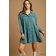 thumbnail image 1 of Vestido Escalonado de Gasa de Algodón con Lavado Mineral, 1 of 5