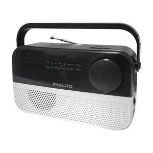 Philco - Radio Portatil Am Fm Bluetooth Aux Negro Cr220B