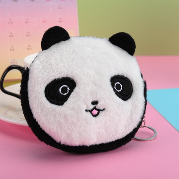 Cute Plush Animal Coin Purse Mini Wallet for Girls - Perfect for On-the-Go Accessibility and Style
