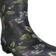 thumbnail image 4 of Bota de Agua con Polar Biela Flores Negro Alquimia, 4 of 6