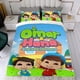thumbnail image 4 of Fondo de Omar y Hana Conjunto de sábanas temático, trío de piezas, cómodo y amigable con la piel, diseño único, regalo de decoración para el hogar para familiares, amigos y fans,135cm *200cm, 4 of 6