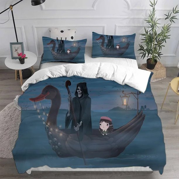 Home Textiles Little Misfortune Bedding Sets Comforter Quilt Bed Cover Duvet Cover Pillow Case Sets Kids Adult Size Bed Sheets