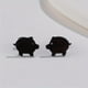 thumbnail image 1 of Cute and Stylish Stainless Steel Anime Pig Cartoon Earrings - Perfect Gift for Men!, 1 of 5