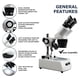 thumbnail image 2 of Microscopio estereoscópico binocular Vision Scientific VMS0002-LD-24-ES2, 2 of 6