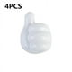 thumbnail image 1 of 4pcs Creative Thumb Hooks: Multifunctional Wire Holders for Easy, No-Trace Electric Wire Fixing - 0.78*0.78inch / 2*2CM, 1 of 4