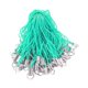 thumbnail image 1 of 100 Unidades De Cordones Con Dijes De Lazo Para Bricolaje Para Decoraciones Con Flash, Dispositivos MP3 Y MP4, Llaveros, Color Verde Claro, 1 of 5