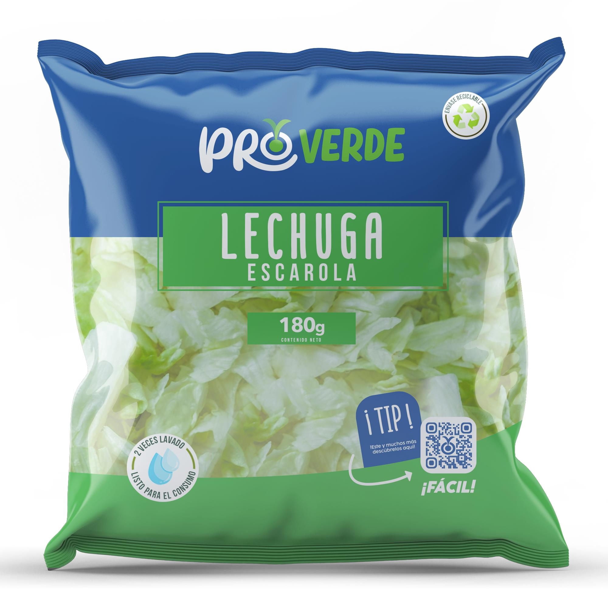 Ensalada Lechuga Escarola Bolsa 180 g
