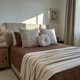thumbnail image 1 of Set Renovación Dormitorio Arena Natural 6 Piezas Liso 4 G Café 2 Plazas, 1 of 3