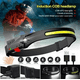 thumbnail image 4 of Linterna Frontal Camping Cabeza Minera Cob + Led Recargable, 4 of 4