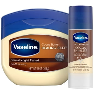 Vaseline - Gelatina Curativa Hidratante, Vaselina, Manteca De Cacao, 385 Ml