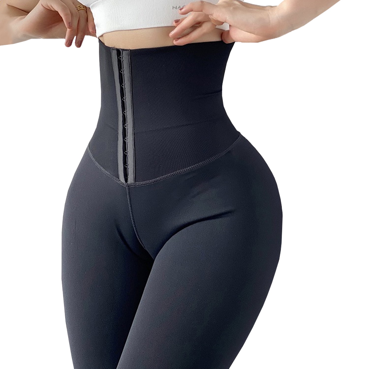 Andesland - Calza Deportiva Tiro Alto Con Faja Reductora Mujer