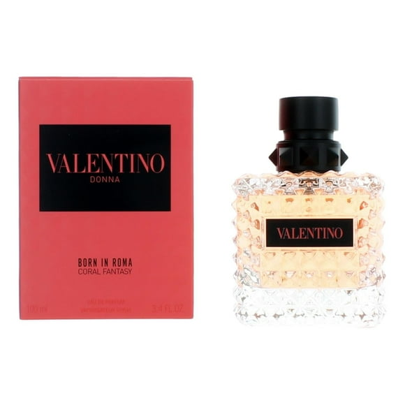 Valentino Donna Born in Roma Coral Fantasy de Valentino, 3.4 Oz EDP Spray para Mujer