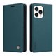 thumbnail image 1 of Funda Billetera de Cuero para iPhone 14 Pro Max con Tarjetero y Soporte - Tapa Magnética Azul, 1 of 6