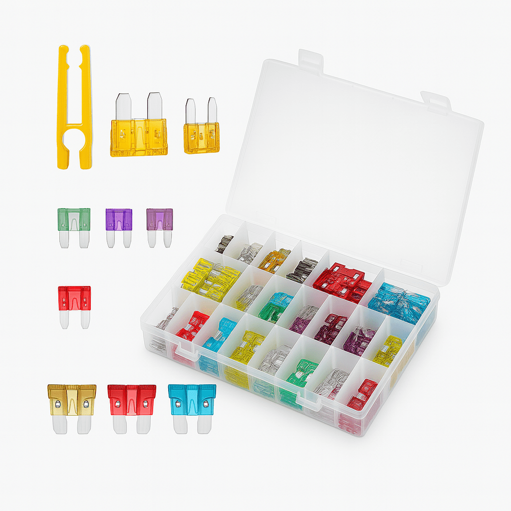 Linea Sport - Kit Set De Fusibles Para Autos 300 Piezas Con Estuche