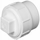 thumbnail image 2 of Adaptador Cleanout Charlotte Pipe Schedule 40, PVC, 4 pulgadas, 1 paquete, 2 of 2