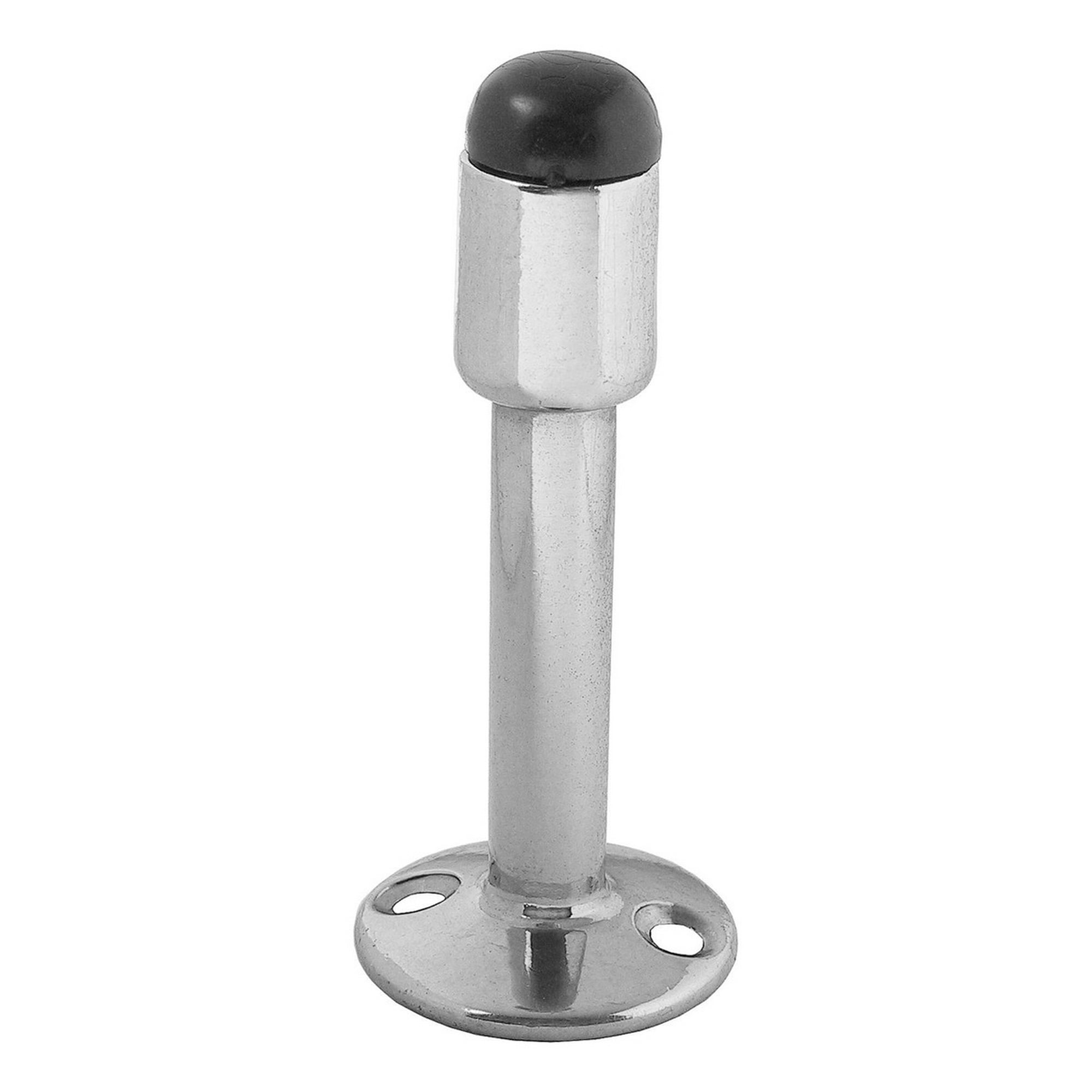 Tope De Puerta Recto Metálico Cromado 50 Un Dvp