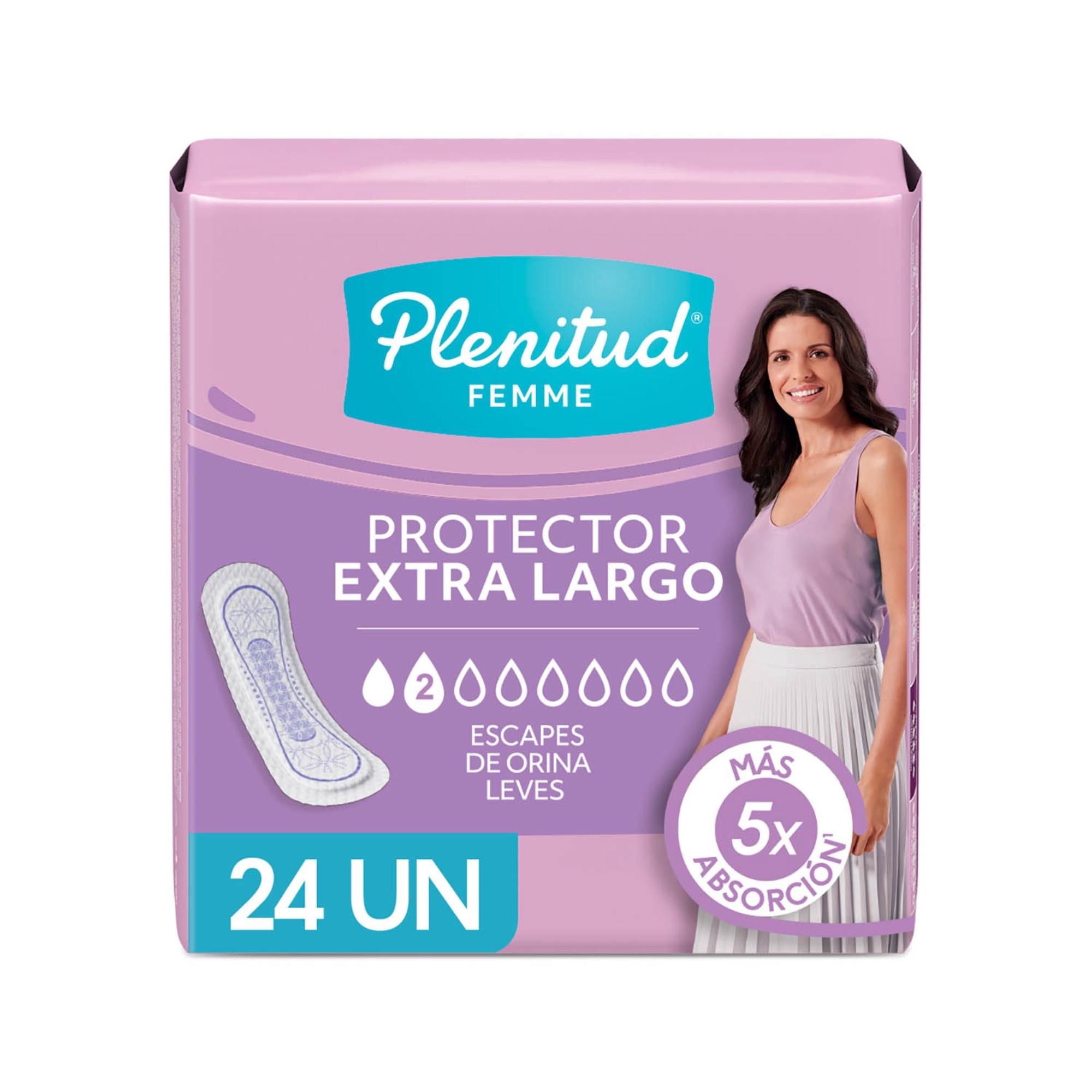 Protector Diario Largo Femme 24 Un Plenitud