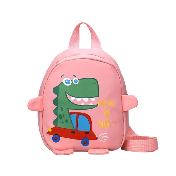 Cartoon Baby Harness Backpacks Cute Dinosaur Anti-lost School Bags Kindergarten Kids Girls Boys Schoolbag Toddler Rucksack
