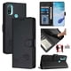 thumbnail image 5 of Funda tipo cartera FOXDOCK para Motorola Moto E20/E30/E40 con soporte, ranuras, RFID, diseño de gato, 5 of 5