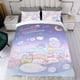 thumbnail image 4 of Sumikko Gurashi Conjunto de sábanas temático, trío de piezas, cómodo y amigable con la piel, diseño único, regalo de decoración para el hogar para familiares, amigos y fans,173cm *218cm, 4 of 6