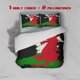 thumbnail image 1 of 3pcs Welsh Red Dragon And Map Combined with Cultural Symbol Theme Printing Three Piece Bedding Set Soft Quilt Cover And Two Pillowcases, 1 of 5