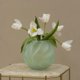 thumbnail image 2 of Florero pecera de vidrio verde menta 15 Cm, 2 of 2